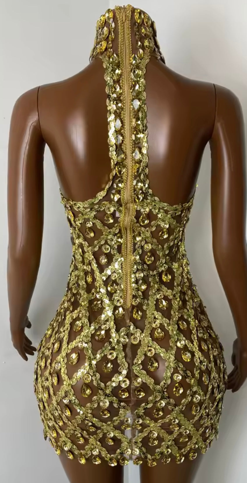 TALLULAH DRESS | GOLD