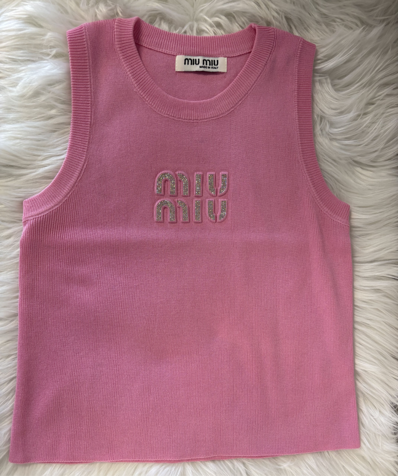 CORA TANK TOP | PINK & SLIVER