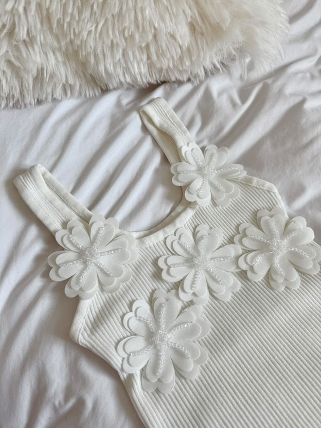 ADELAIDE TANK TOP | WHITE