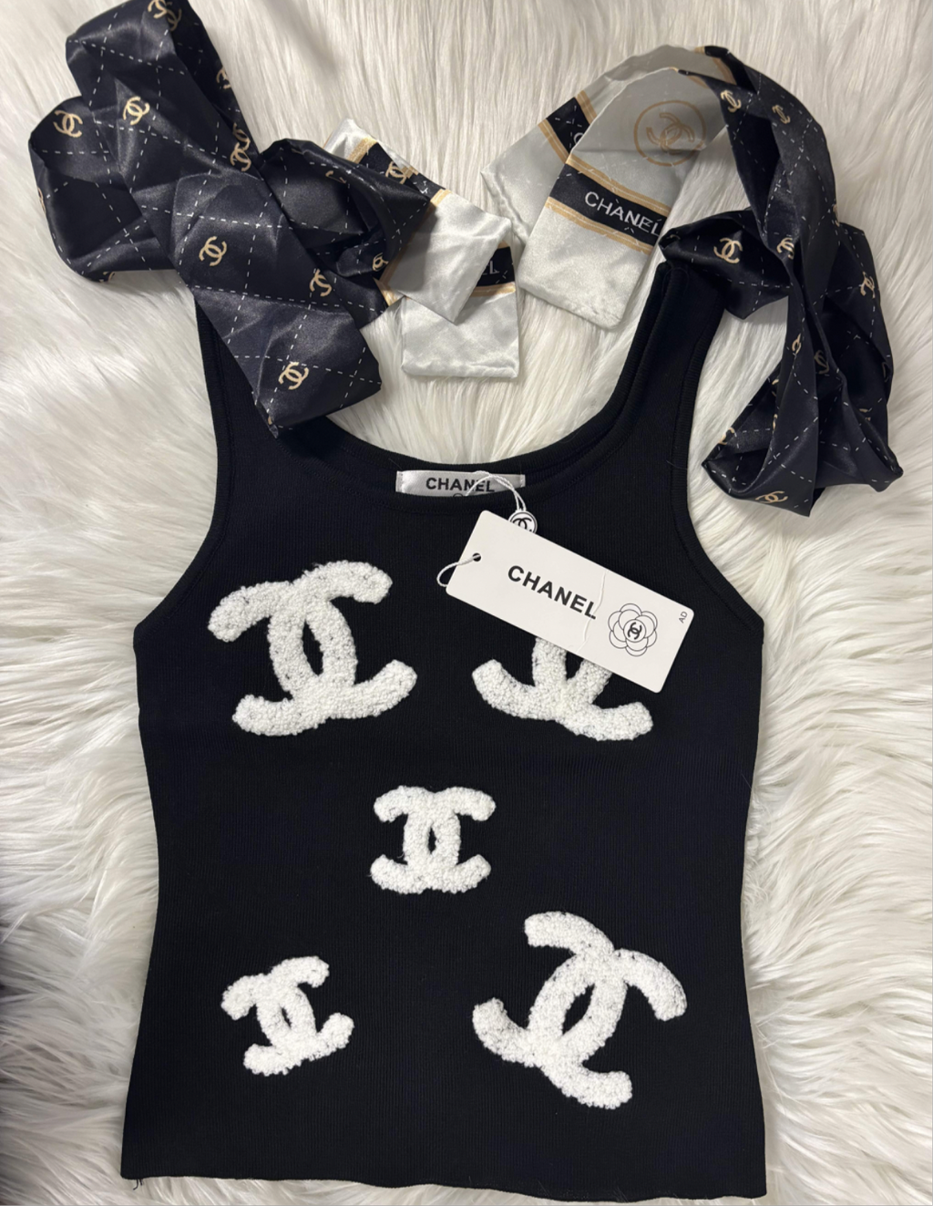 COCO TANK TOP | BLACK