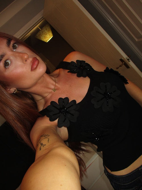 ADELAIDE TANK TOP | BLACK