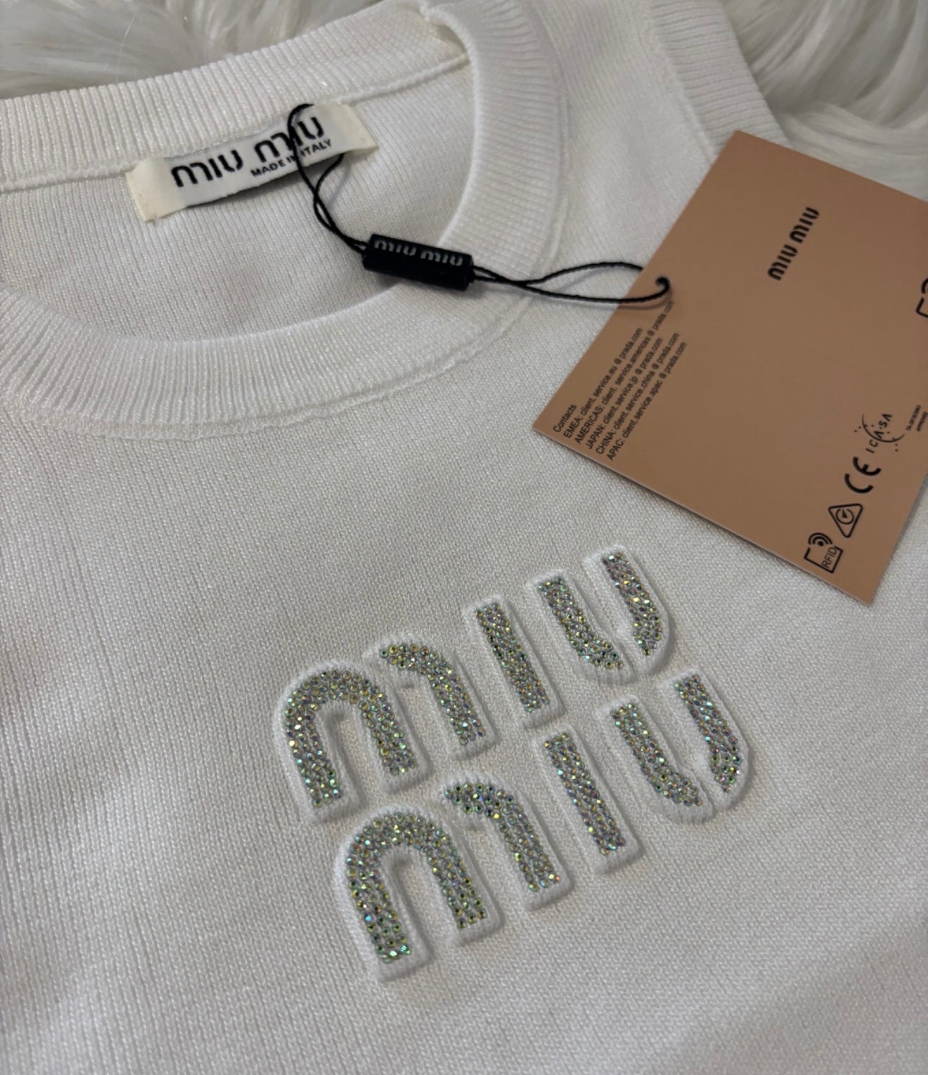 CORA TANK TOP | WHITE & SLIVER