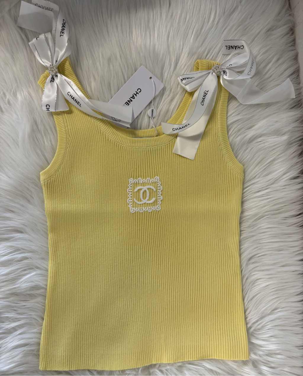 LOLA TANK TOP | YELLOW