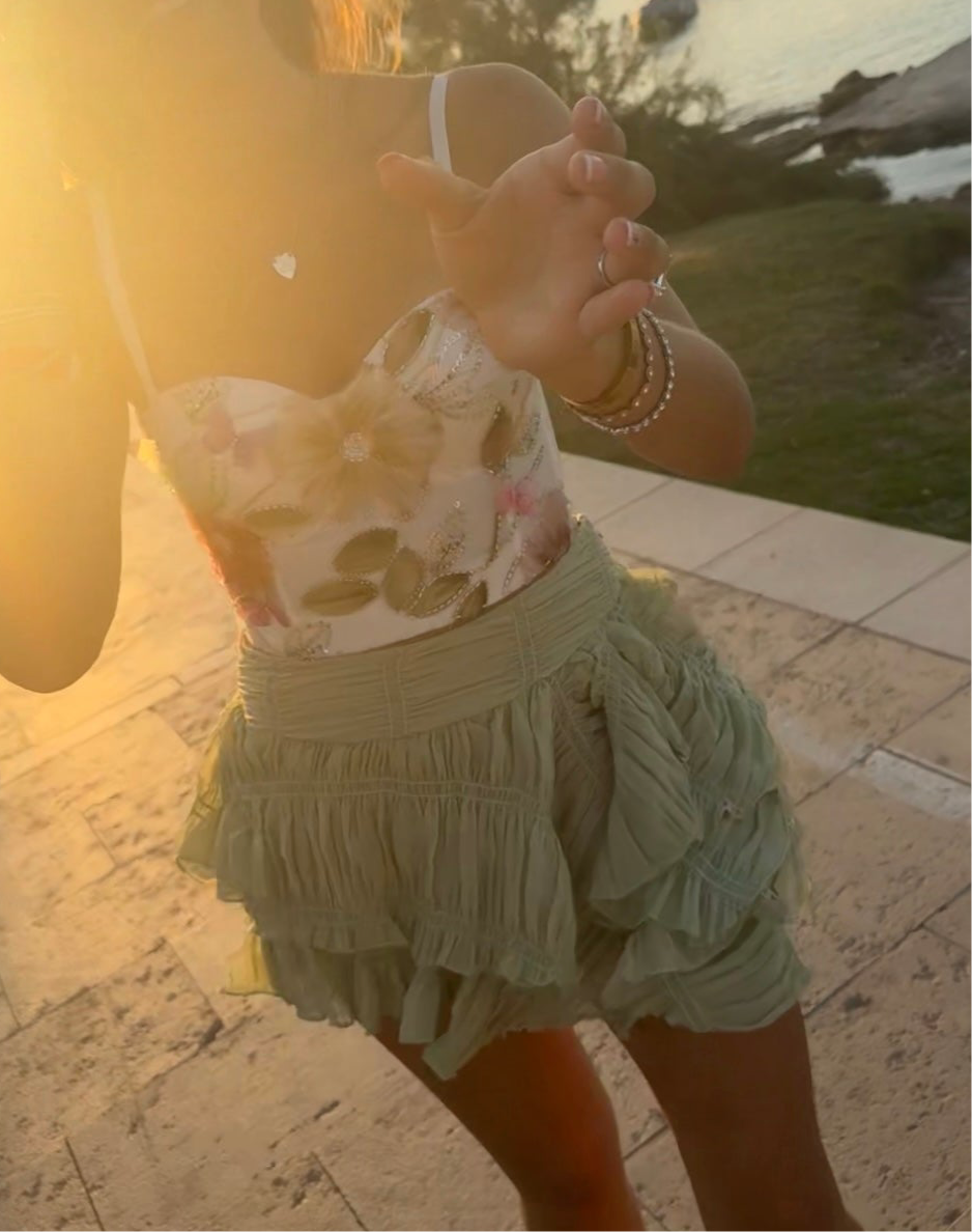 TRUDI CORSET | WHITE