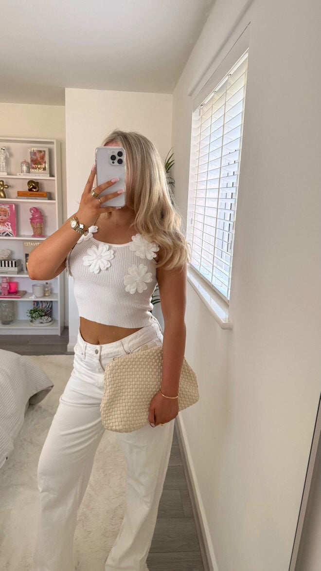 ADELAIDE TANK TOP | WHITE