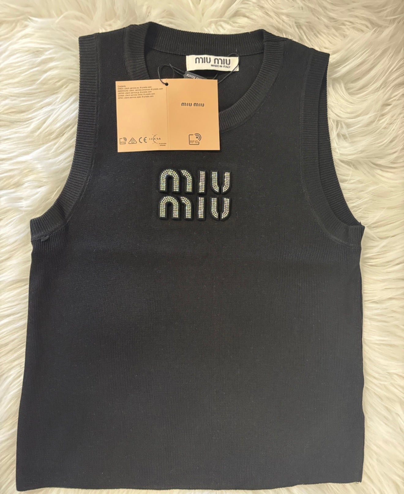 CORA TANK TOP | BLACK & SLIVER