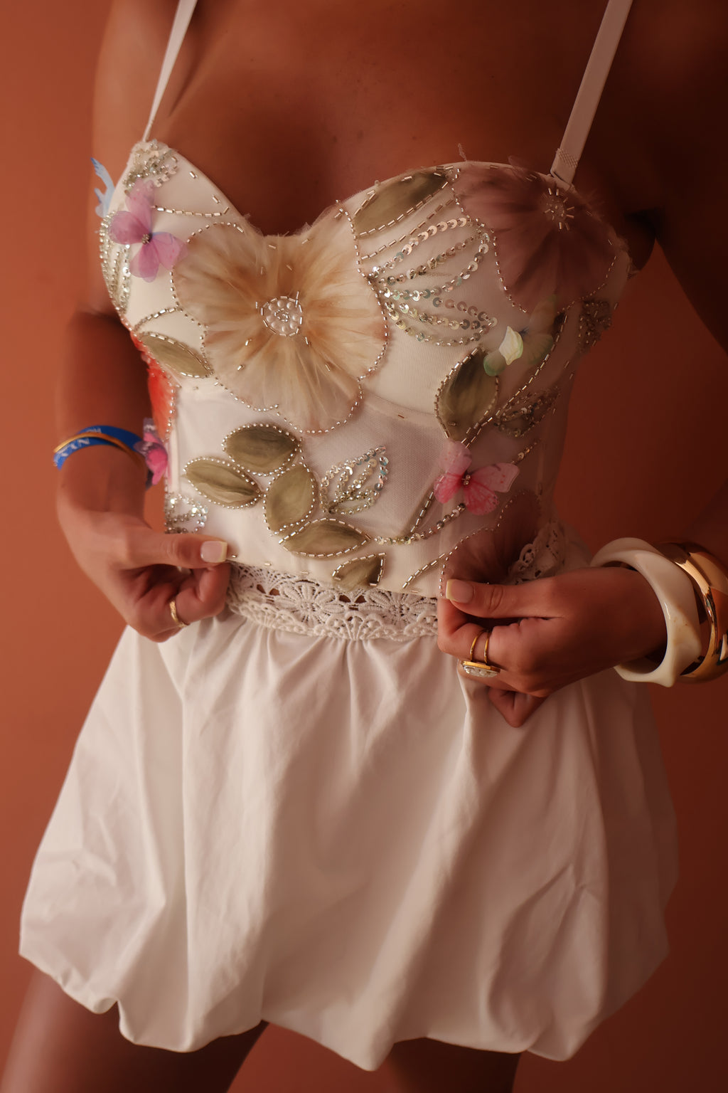 TRUDI CORSET | WHITE