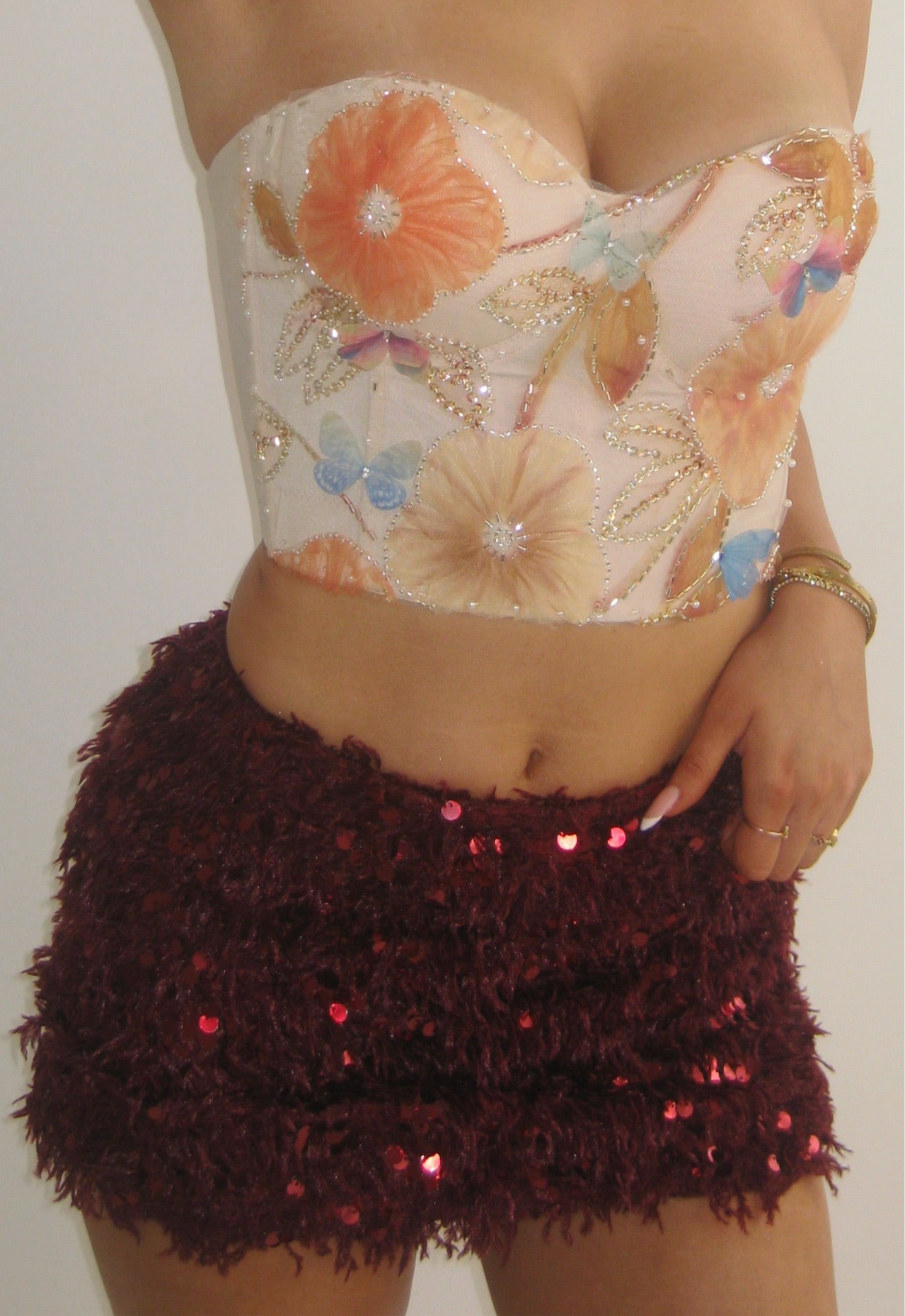 TRUDI CORSET | CREAM